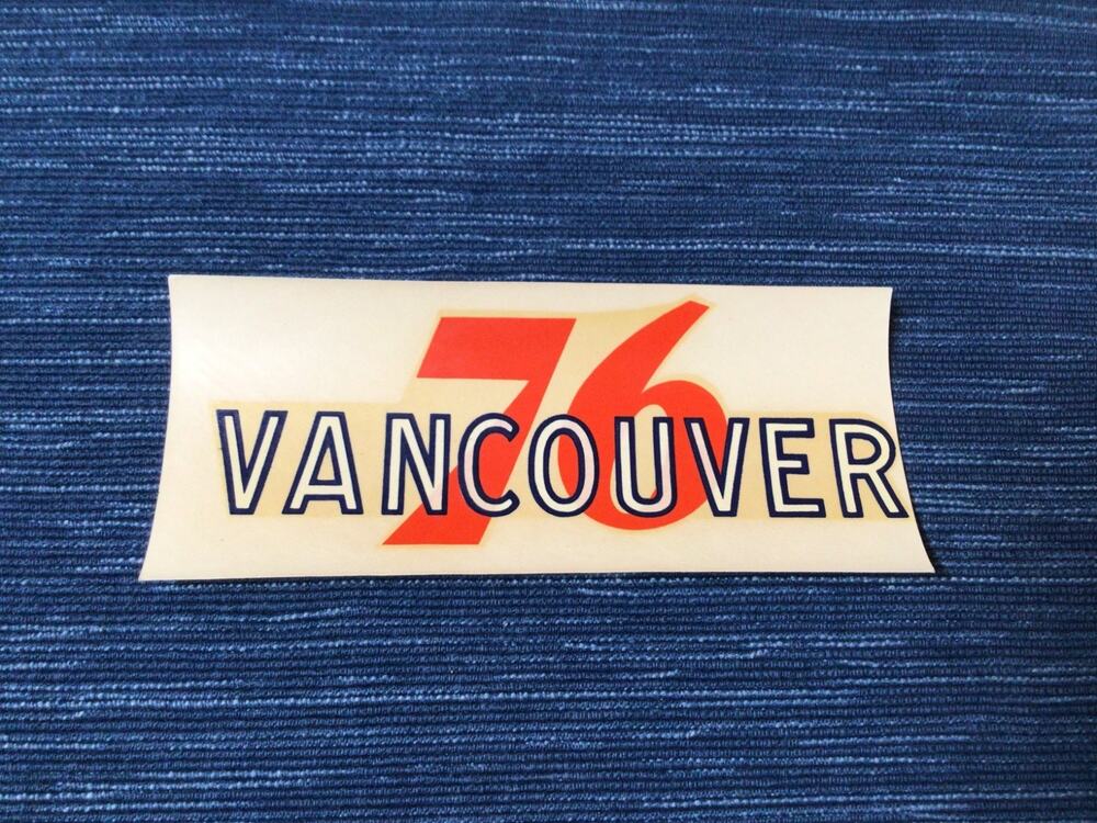 VTG Union 76 Oil Vancouver Washington Gas Station Water Decal Travel Souvenir